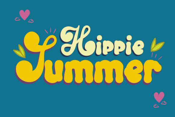 Hippie Summer Font - Featured Image