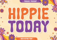 Hippie Today Font - Featured Image