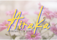Hiraka Font - Featured Image
