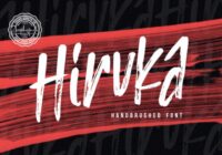 Hiruka Font - Featured Image