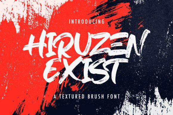 Hiruzen Exist Font - Featured Image