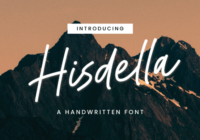 Hisdella Font - Featured Image