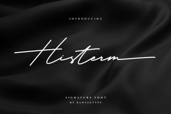 Histerm Font - Featured Image