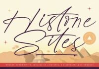 Histone Sites Font - Featured Image
