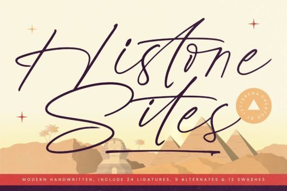 Histone Sites Font - Featured Image