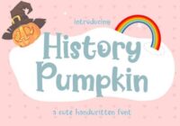 History Pumpkin Font - Featured Image