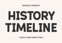 History Timeline Font - Featured Image