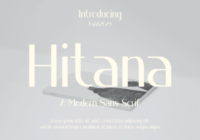Hitana Font - Featured Image