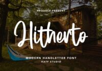 Hitherto Font - Featured Image