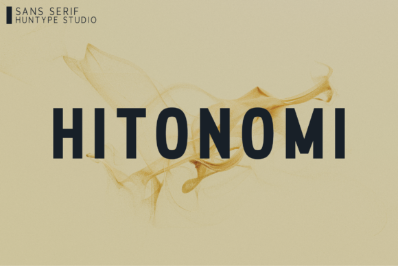 Hitonomi Font - Featured Image