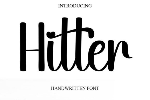 Hitter Font - Featured Image