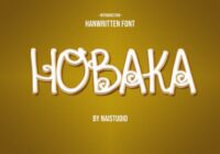 Hobaka Font - Featured Image