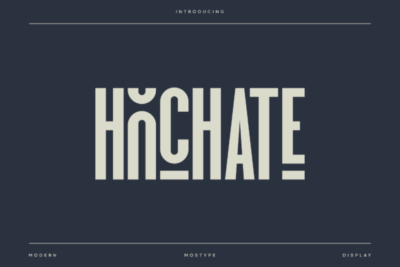 Hochate Font - Featured Image