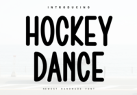 Hockey Dance Font - Featured Image
