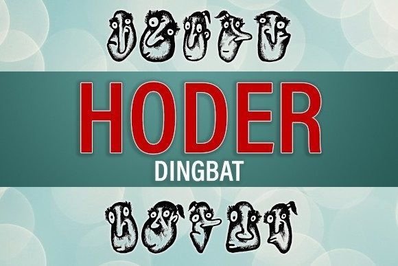 Hoder Font - Featured Image
