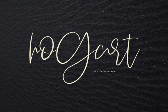 Hogart Script Font - Featured Image