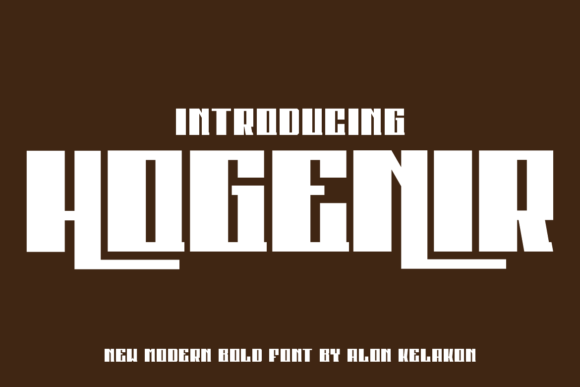 Hogenir Font - Featured Image