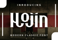 Hojin Font - Featured Image