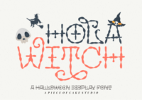 Hola Witch Font - Featured Image