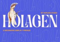 Holagen Font - Featured Image
