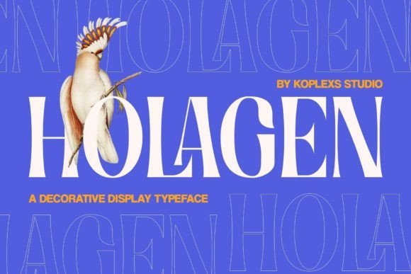Holagen Font - Featured Image