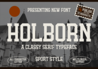 Holborn Font - Featured Image