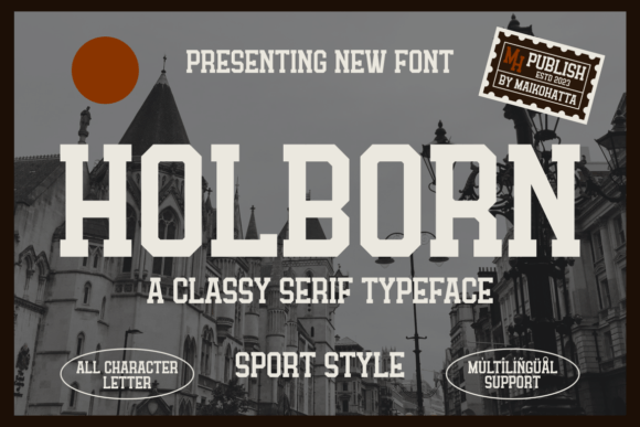 Holborn Font - Featured Image