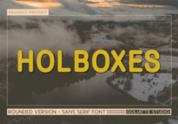 Holboxes Font - Featured Image