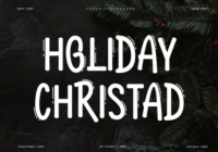 Holiday Christad Font - Featured Image