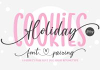 Holiday Cookies Font - Featured Image