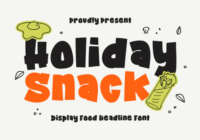 Holiday Snack Font - Featured Image