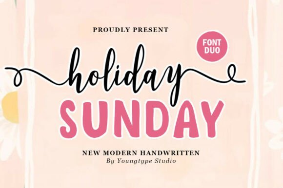 Holiday Sunday Duo Font - Featured Image