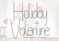 Holiday Valentine Font - Featured Image