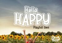 Holla Happy Font - Featured Image