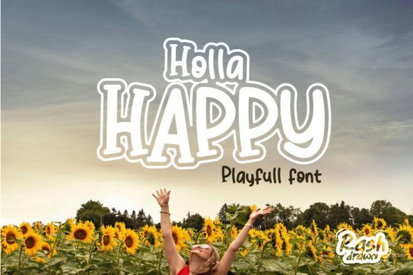 Holla Happy Font - Featured Image