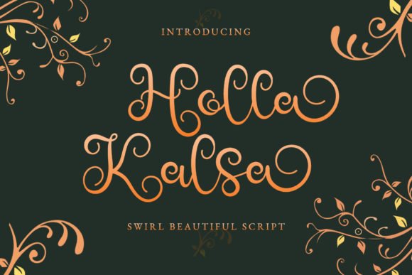 Holla Kalsa Font - Featured Image