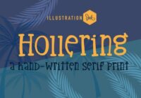 Hollering Font - Featured Image