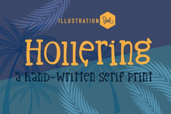 Hollering Font - Featured Image