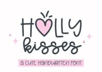 Holly Kisses Font - Featured Image