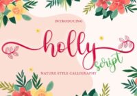 Holly Script Font - Featured Image