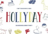Hollyday Font - Featured Image