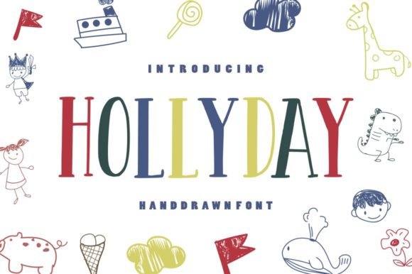 Hollyday Font - Featured Image