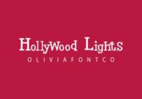 Hollywood Lights Font - Featured Image
