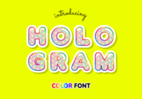Hologram Font - Featured Image