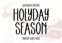 Holyday Season Font - Featured Image