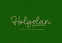 Holyplan Font - Featured Image