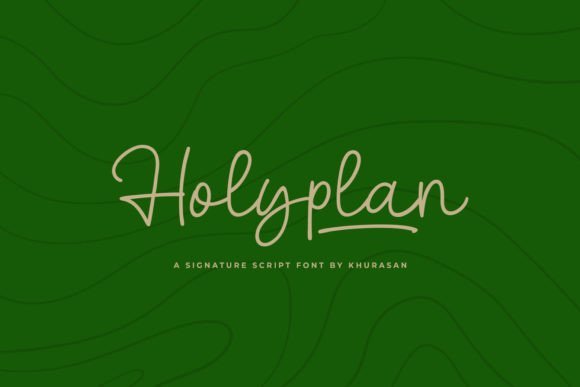 Holyplan Font - Featured Image