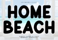 Home Beach Font - Featured Image