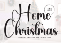 Home Christmas Font - Featured Image