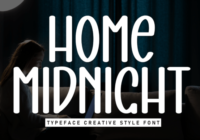 Home Midnight Font - Featured Image